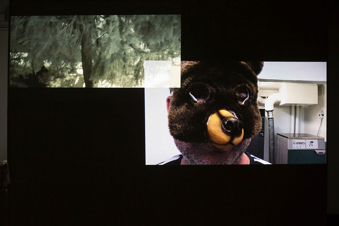 still from video short film about a Vietnam veteran reflections 40 years after the experience 