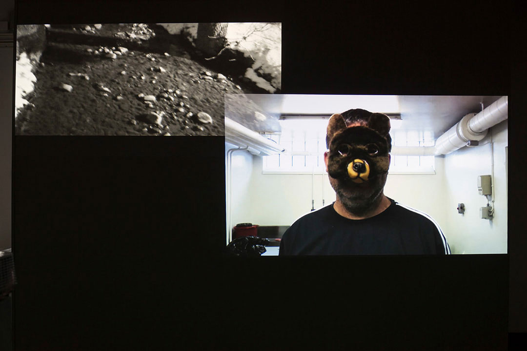 still from video short film about a Vietnam veteran reflections 40 years after the experience 