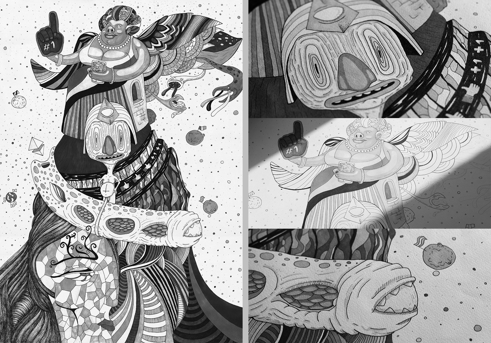 drawings series, pride, deconstructing the dogma, Bucuresti, Romania