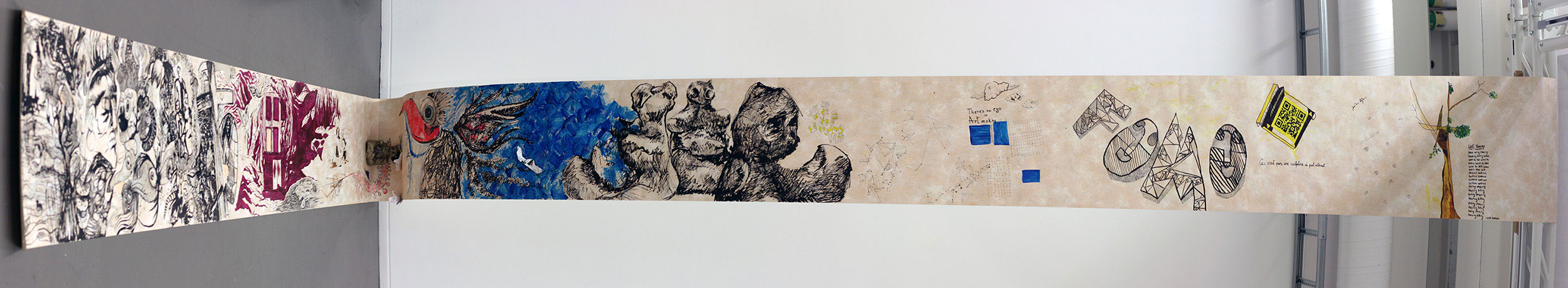no ego in art making, art installations and objects created between 2014 and 2017 