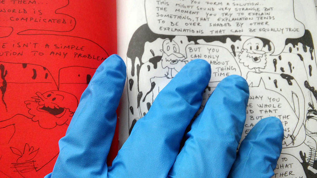 psychoactive bear therapy performance in sweden comic fanzine