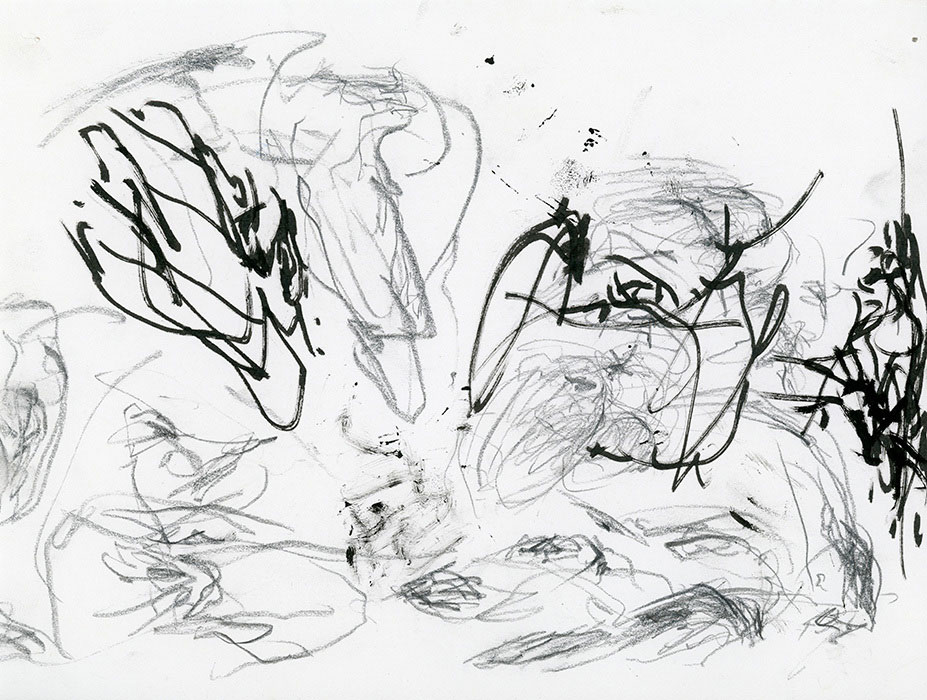 residual memories abstract contemporary drawing series