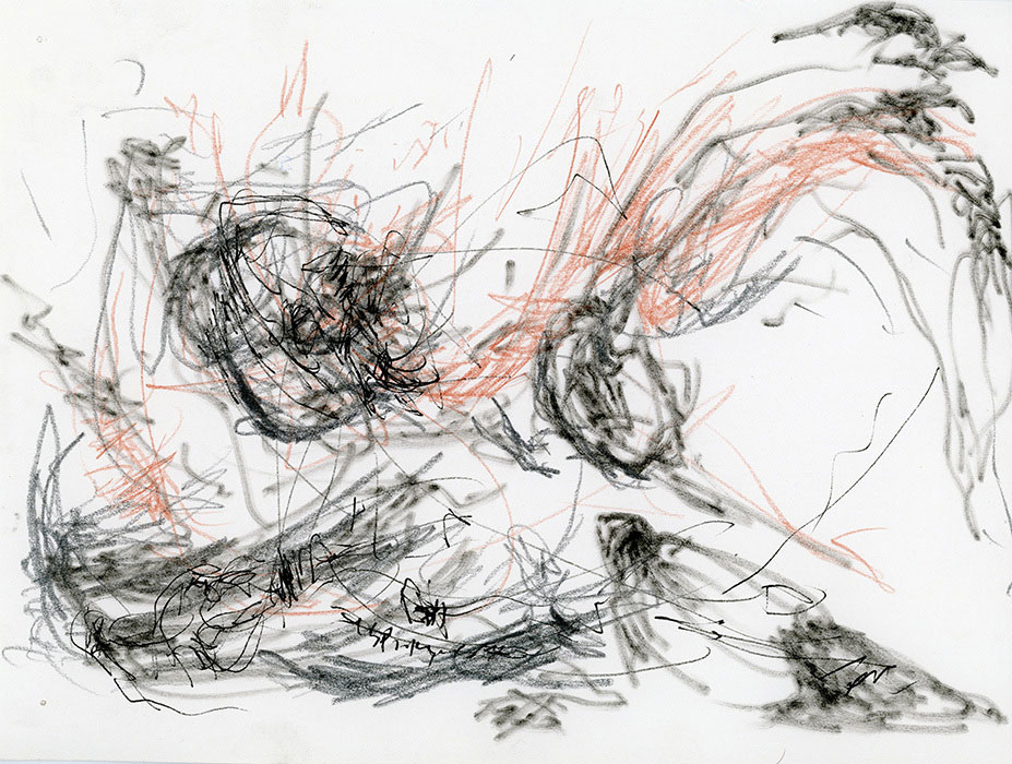 residual memories abstract contemporary drawing series