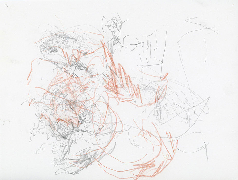 residual memories abstract contemporary drawing series