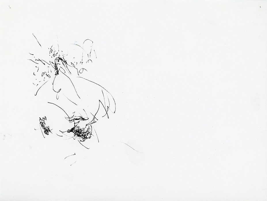 residual memories abstract contemporary drawing series