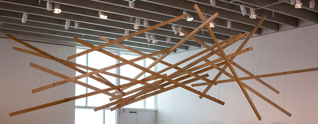 And the Future Never Comes, installation and performance by Razvan Anghelache at Bildmuseet, Umea, Sweden